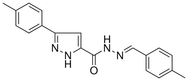 5-P-TOLYL-2H-PYRAZOLE-3-CARBOXYLIC ACID (4-METHYL-BENZYLIDENE)-HYDRAZIDE