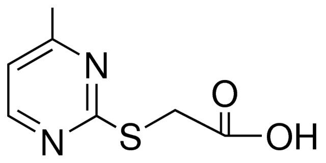 2-(CARBOXYMETHYLTHIO)-4-METHYLPYRIMIDINE