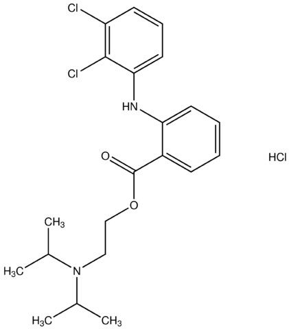 2-(diisopropylamino)ethyl 2-(2,3-dichloroanilino)benzoate hydrochloride