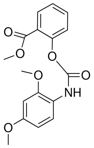 2-(METHOXYCARBONYL)PHENYL N-(2,4-DIMETHOXYPHENYL)CARBAMATE