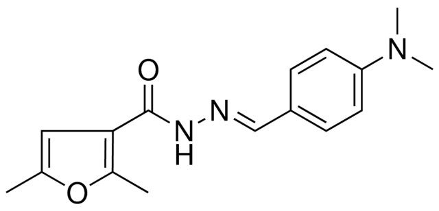 2,5-DIMETHYL-FURAN-3-CARBOXYLIC ACID (4-DIMETHYLAMINO-BENZYLIDENE)-HYDRAZIDE