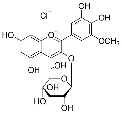 Petunidin 3-<I>O</I>--<SC>D</SC>-glucoside chloride