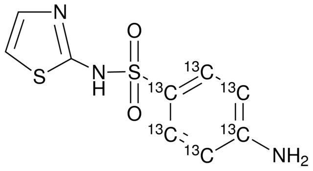 Sulfathiazole-(phenyl-<sup>13</sup>C<sub>6</sub>)