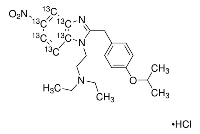 Isotonitazene-<sup>13</sup>C<sub>6</sub> hydrochloride solution