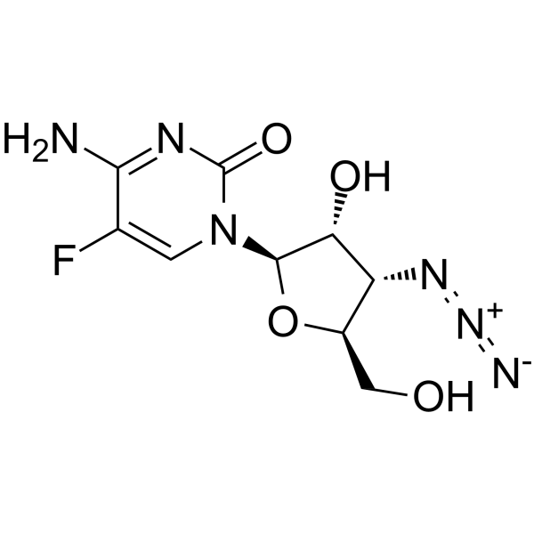 3'-Azido-3'-deoxy-5-fluorocytidineͼƬ