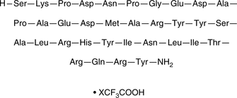 Neuropeptide Y(3-36)(human,rat)(trifluoroacetate salt)ͼƬ