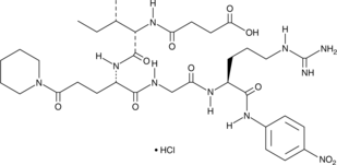 Suc-Ile-Glu(&gamma-pip)-Gly-Arg-pNA(hydrochloride)ͼƬ