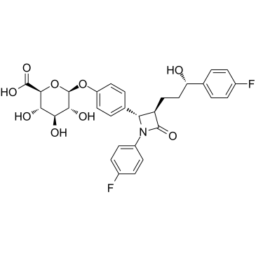 Ezetimibe phenoxy glucuronideͼƬ