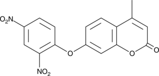 7-(2,4-Dinitrophenoxy)-4-methyl-2H-chromen-2-oneͼƬ