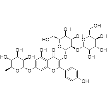 Kaempferol 3-sophoroside 7-rhamnosideͼƬ
