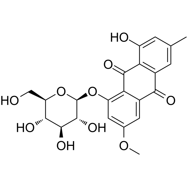 Physcion 8-O--D-glucopyranosideͼƬ