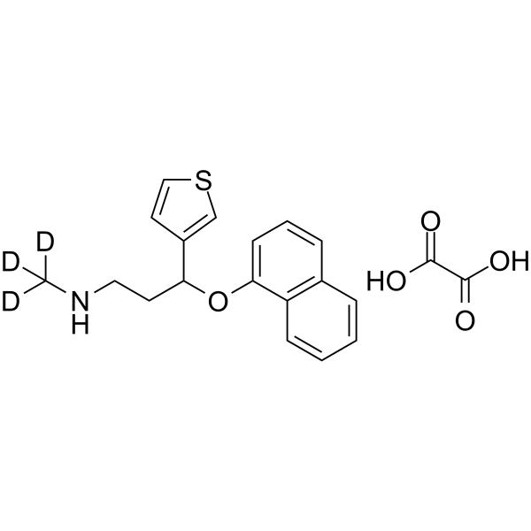 rac Duloxetine 3-Thiophene Isomer-d3 OxalateͼƬ