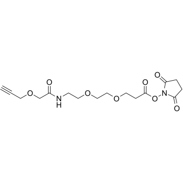 Propargyl-O-C1-amido-PEG2-C2-NHS esterͼƬ