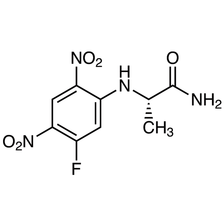 N-alpha-(2,4-Dinitro-5-fluorophenyl)-L-alaninamideͼƬ