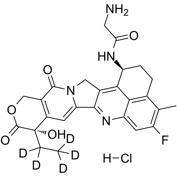 Glycyl-Exatecan D5 hydrochlorideͼƬ