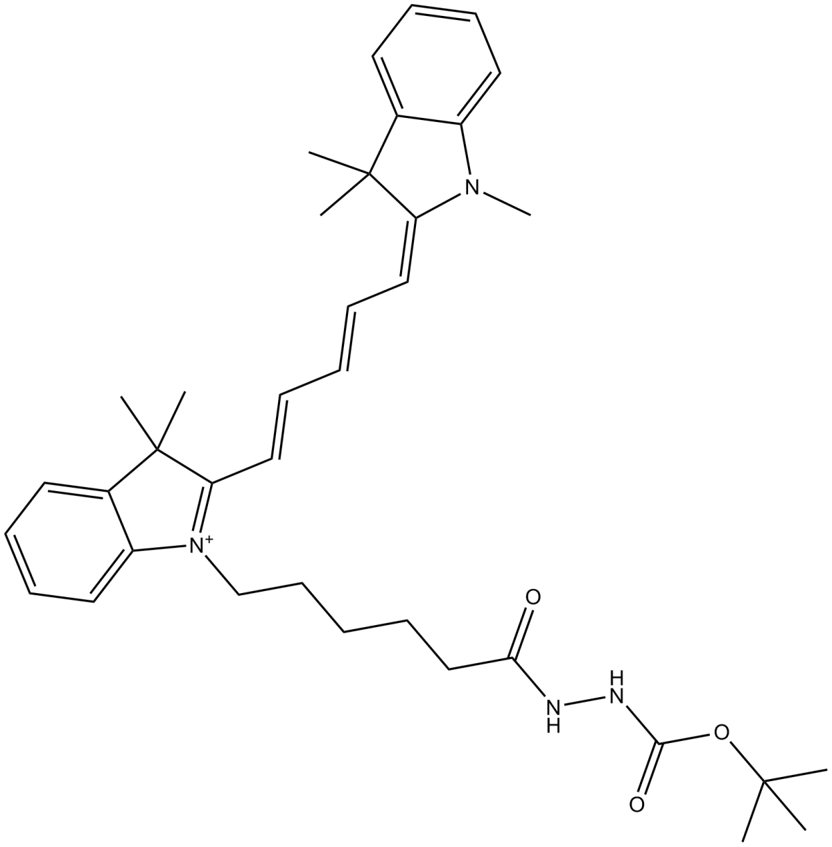 Cy5 Boc-hydrazide(non-sulfonated)ͼƬ