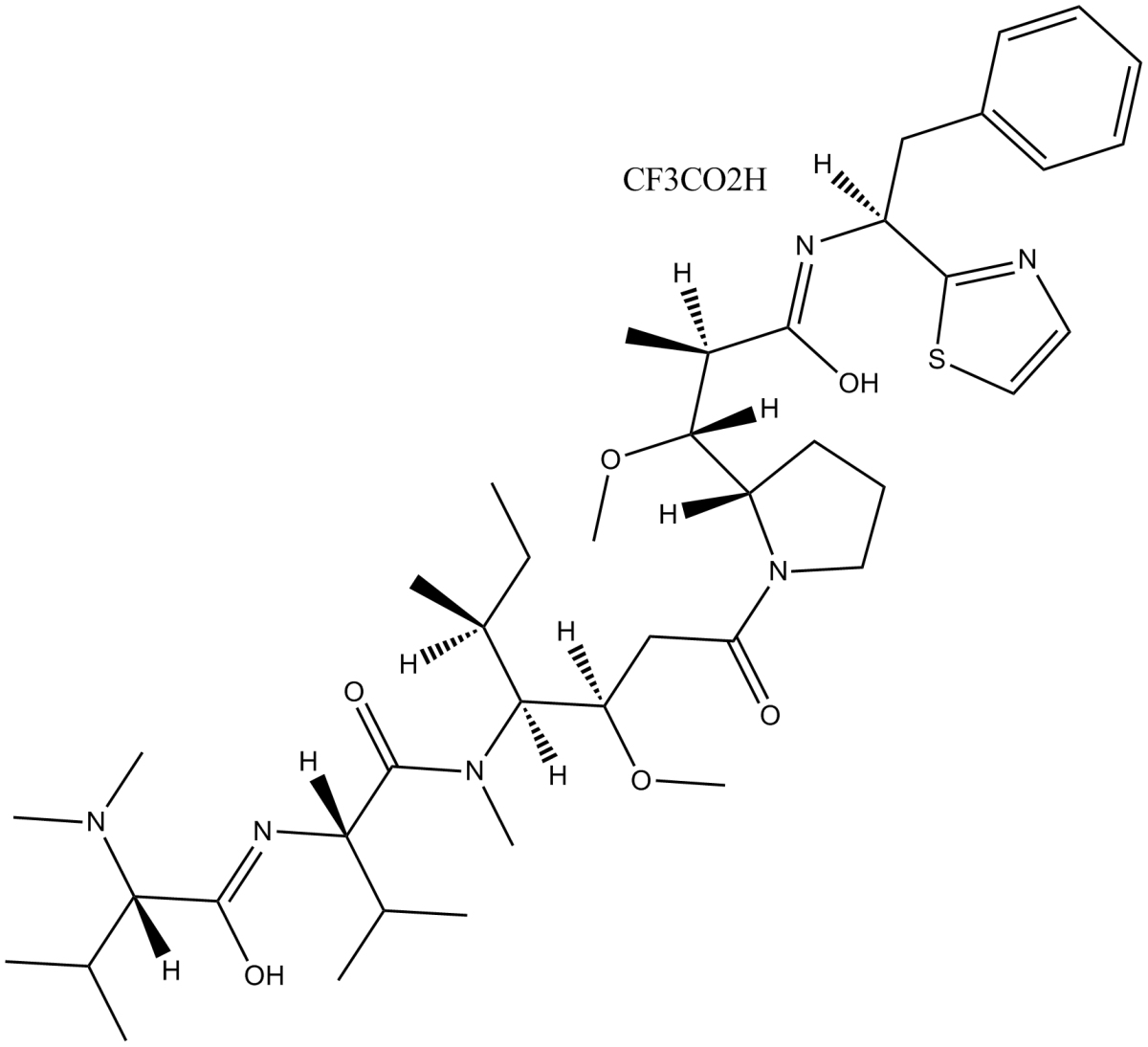 Dolastatin 10 trifluoroacetateͼƬ