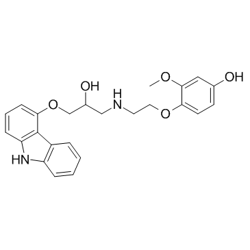 Carvedilol metabolite 4-Hydroxyphenyl Carvedilol(4-Hydroxyphenyl Carvedilol)ͼƬ