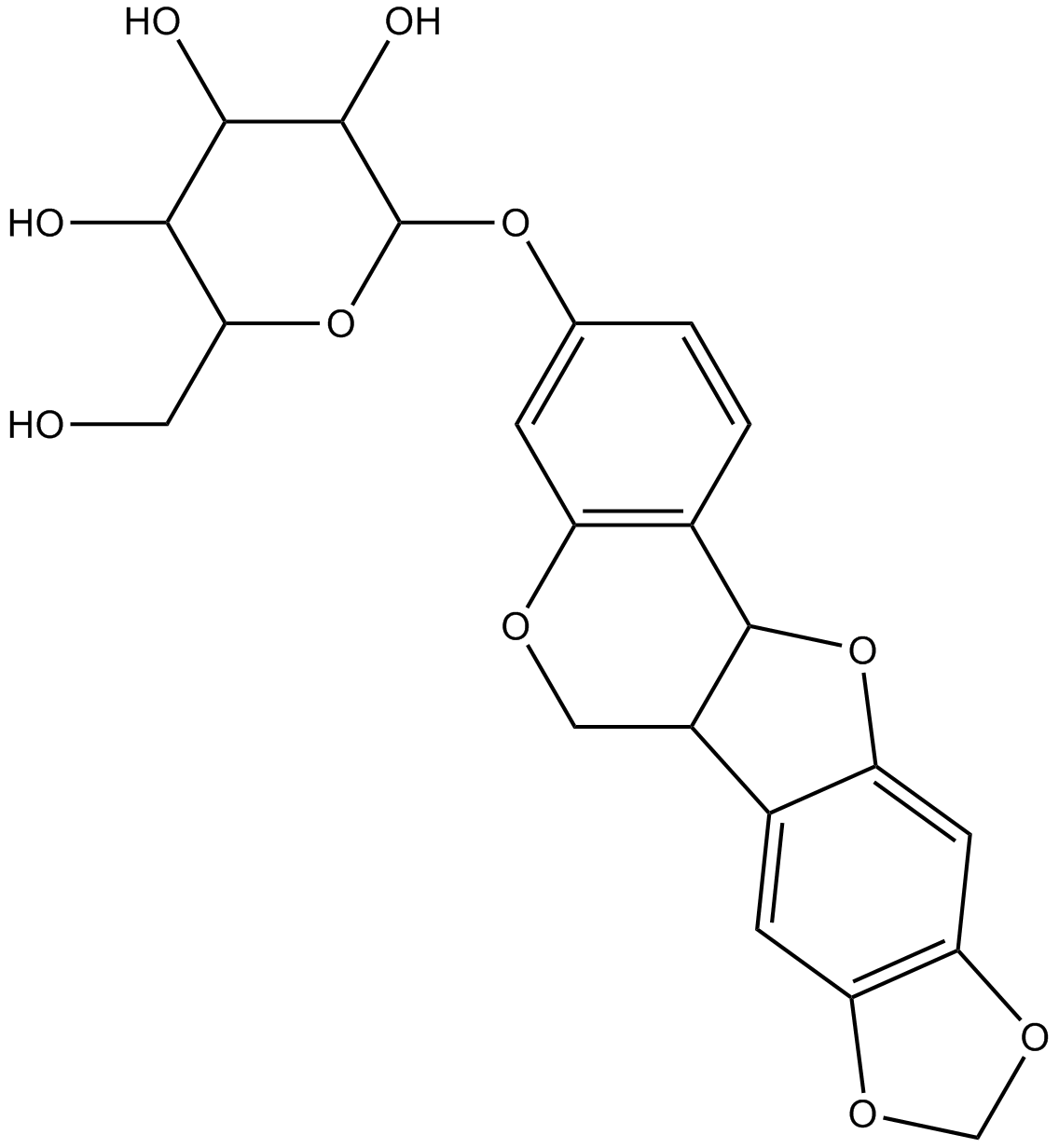 Trifolirhizin(-)-Maackiain-3-O-glucosideͼƬ