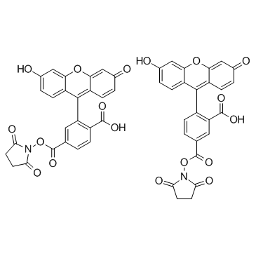 5(6)-FAM SE(5(6)-Carboxyfluorescein N-hydroxysuccinimide ester)ͼƬ