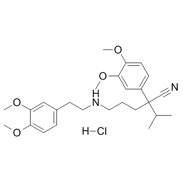 Norverapamil hydrochloride((±)-Norverapamil hydrochloride)ͼƬ