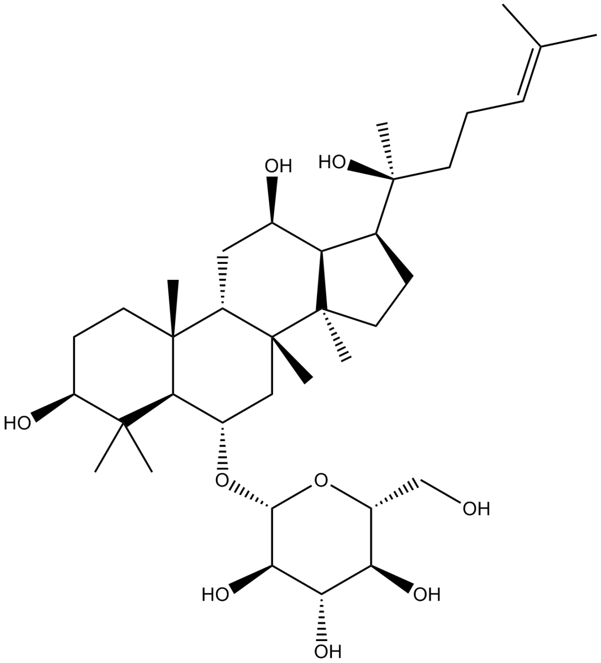 Ginsenoside Rh1ͼƬ