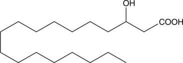 3-hydroxy Stearic AcidͼƬ