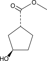 (1R,3R)-3-Hydroxycyclopentane carboxylic acid methyl esterͼƬ