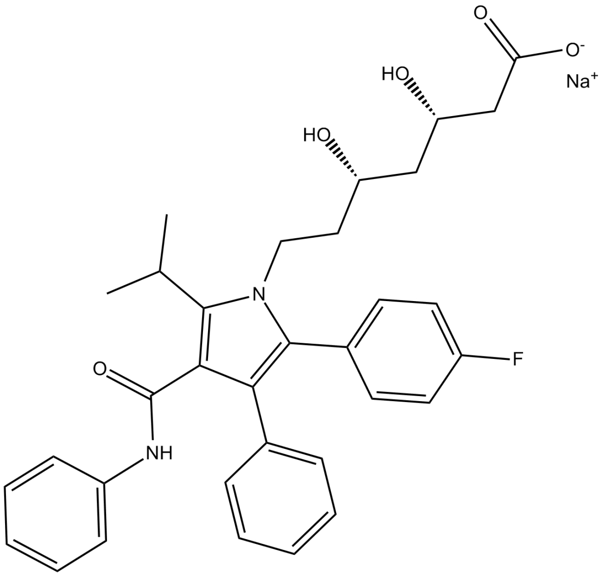 (3S,5S)-Atorvastatin(sodium salt)ͼƬ