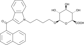 JWH 073 N-(4-hydroxybutyl)-D-GlucuronideͼƬ