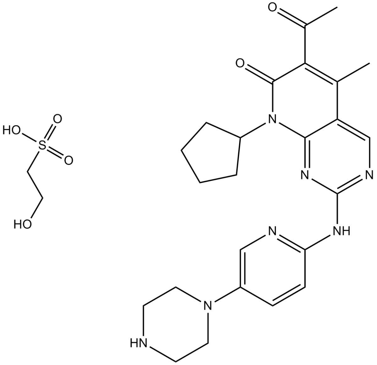 Palbociclib(PD0332991)IsethionateͼƬ