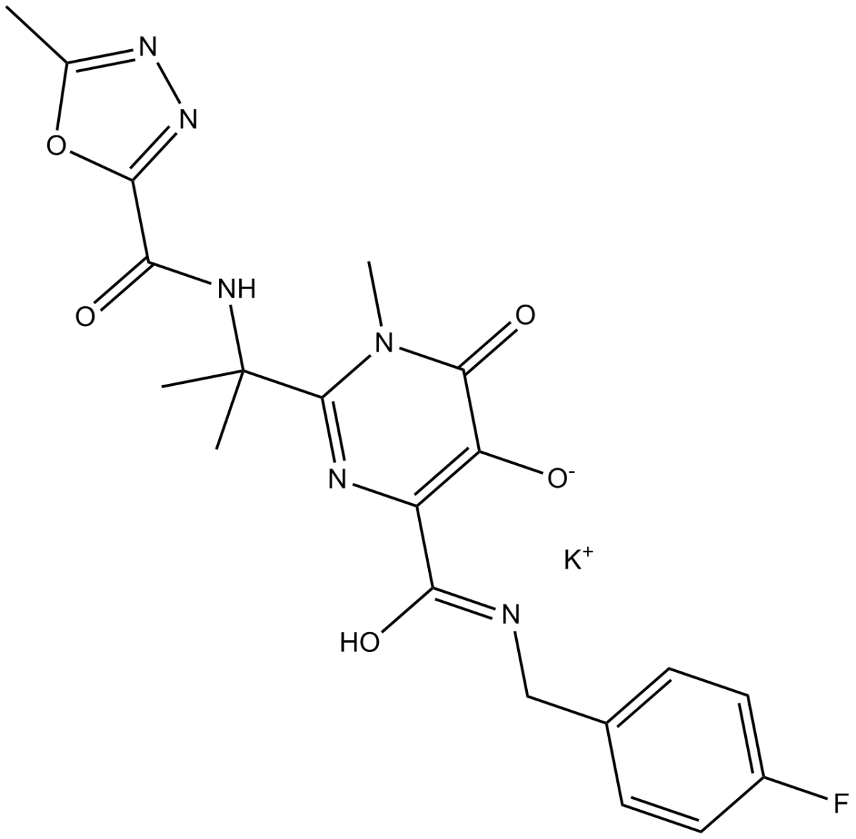 Raltegravir potassium saltͼƬ