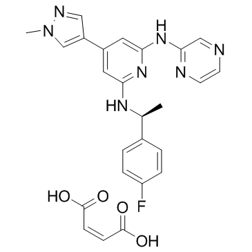 Ilginatinib maleate(NS-018(maleate))ͼƬ