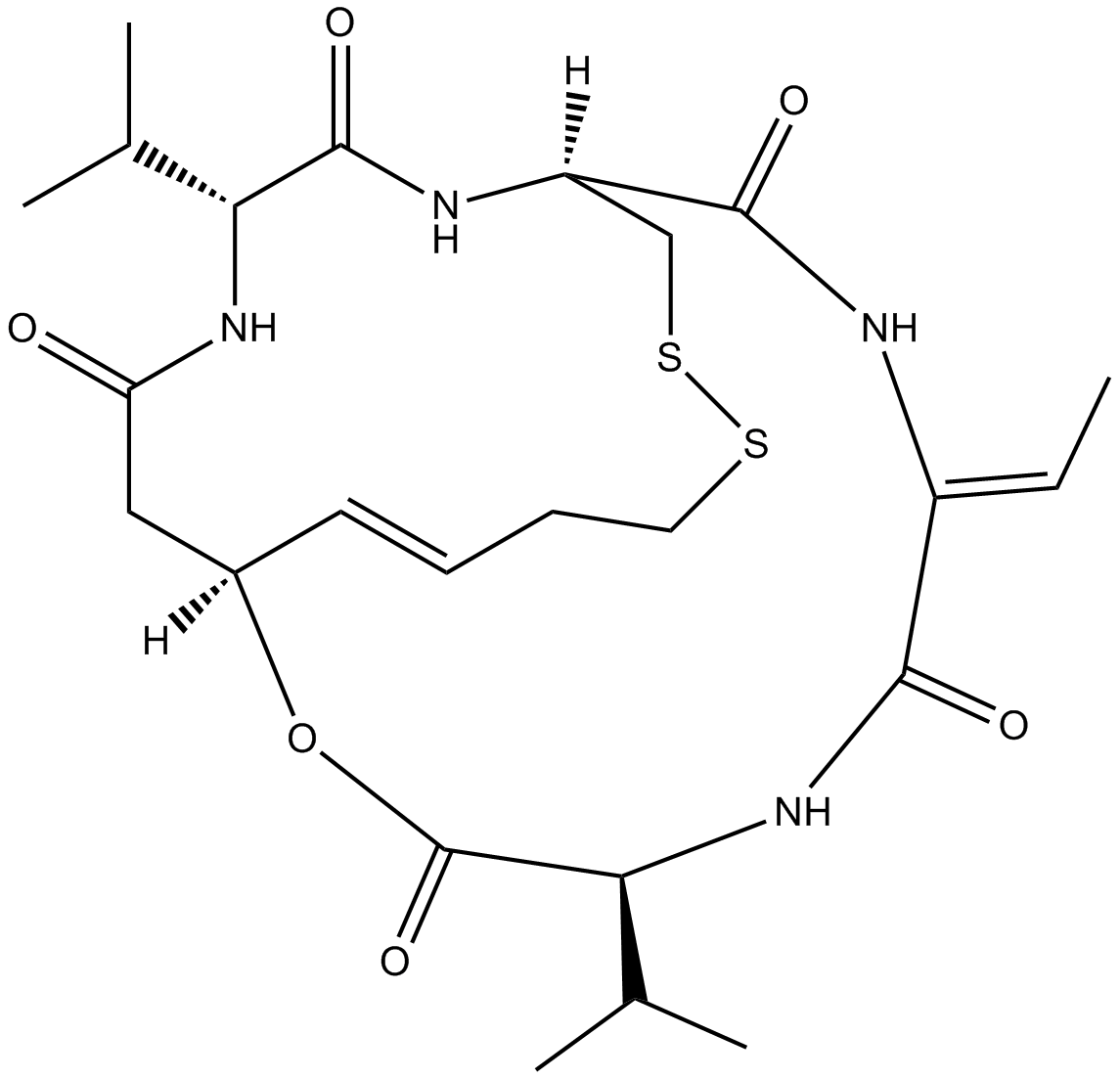 Romidepsin(FK228,depsipeptide)ͼƬ