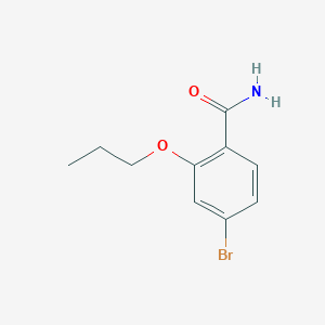 4-Bromo-2-propoxybenzamideͼƬ