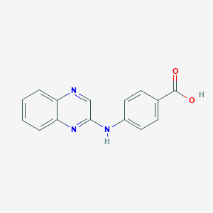 4-(2-quinoxalinylamino)benzenecarboxylic acidͼƬ