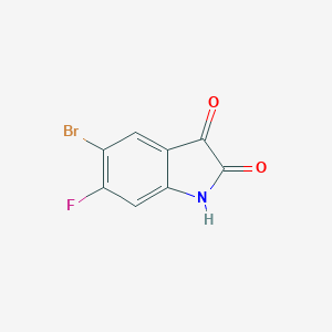 5-Bromo-6-fluoro-1H-indole-2,3-dioneͼƬ