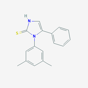 1-(3,5-Dimethylphenyl)-5-phenyl-1H-imidazole-2-thiolͼƬ