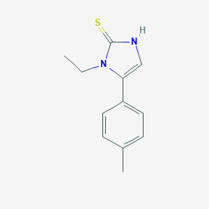 1-ethyl-5-(4-methylphenyl)-1H-imidazole-2-thiolͼƬ