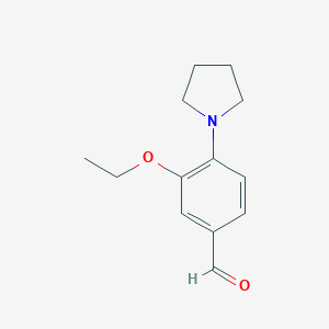 3-Ethoxy-4-pyrrolidin-1-yl-benzaldehydeͼƬ