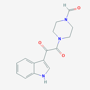 4-(2-indol-3-yl-2-oxoacetyl)piperazinecarbaldehydeͼƬ