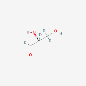 D-Glyceraldehyde-1,2,3,3'-d4ͼƬ