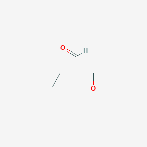 3-Ethyloxetane-3-carbaldehydeͼƬ