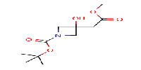 tert-butyl3-hydroxy-3-(2-methoxy-2-oxoethyl)azetidine-1-carboxylateͼƬ