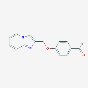 4-{Imidazo[1,2-a]pyridin-2-ylmethoxy}benzaldehydeͼƬ