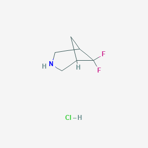 6,6-difluoro-3-azabicyclo[3,1,1]heptanehydrochlorideͼƬ