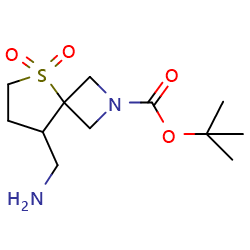 tert-butyl8-(aminomethyl)-5-thia-2-azaspiro[3,4]octane-2-carboxylate5,5-dioxideͼƬ