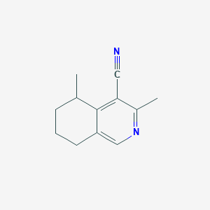 3,5-dimethyl-5,6,7,8-tetrahydroisoquinoline-4-carbonitrileͼƬ