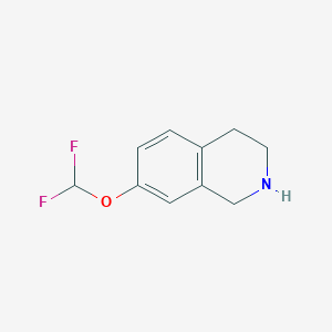 7-(Difluoromethoxy)-1,2,3,4-tetrahydroisoquinolineͼƬ