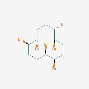 (1R,2R,5R,6S,9S,10R)-rel-1,2,5,6,9,10-HexabromocyclododecaneͼƬ